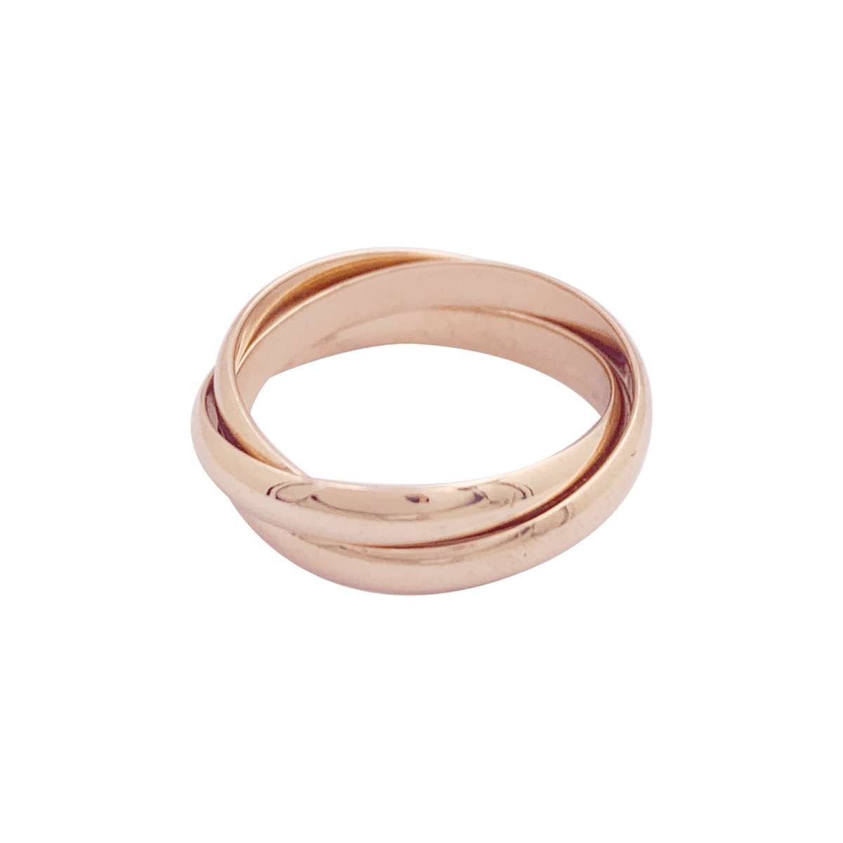 Bague Cartier, "Trinity", or rose. - Maison Eloe