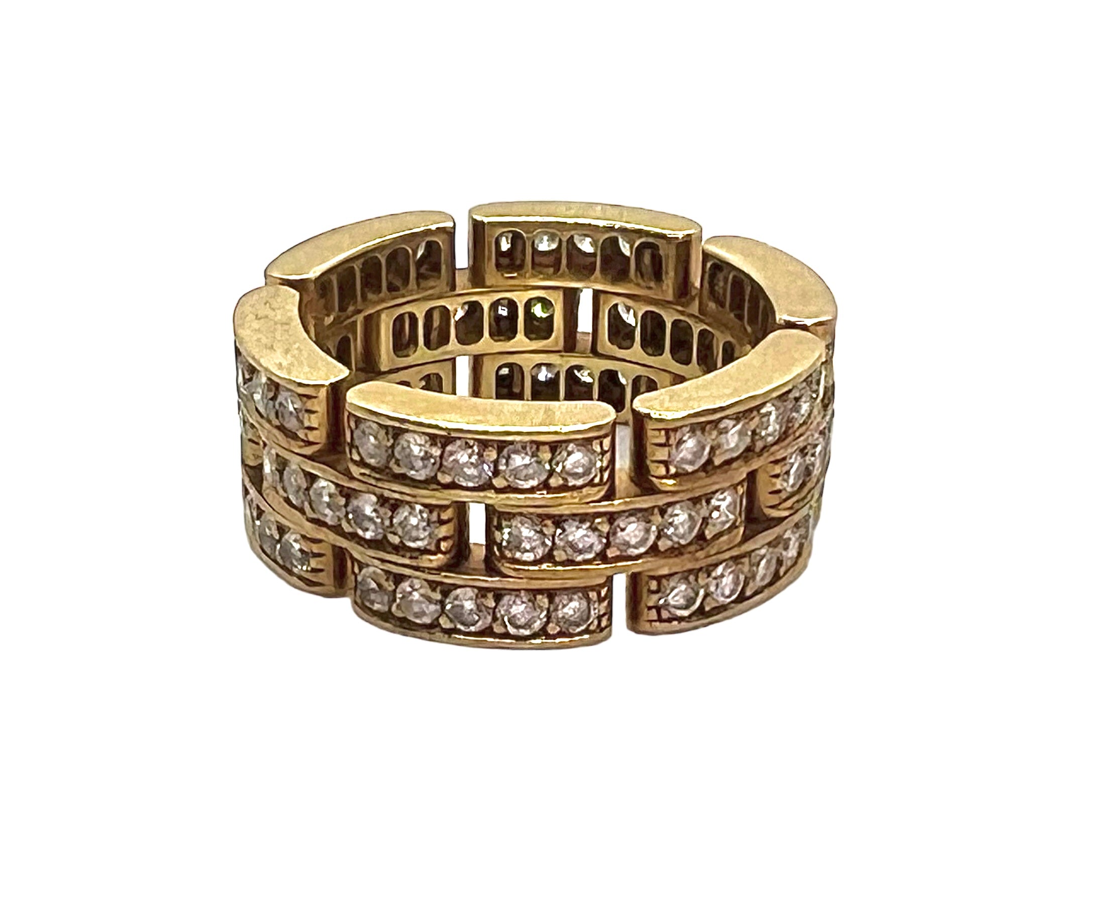 Cartier panther diamond ring