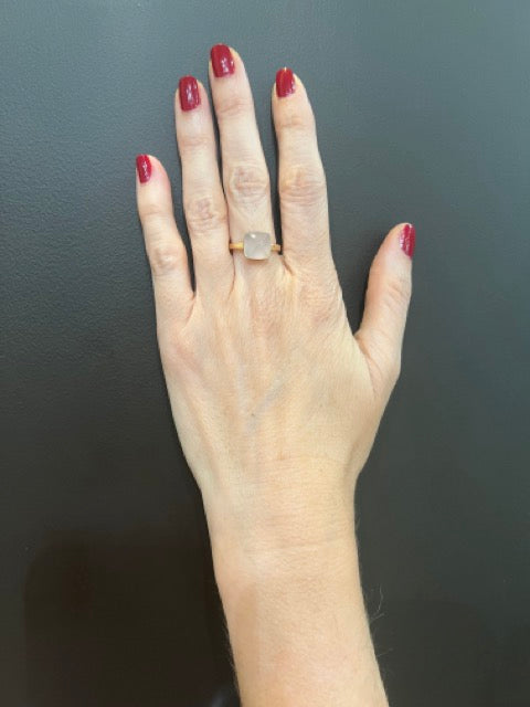 Fred Pain de Sucre ring in rose gold and quartz