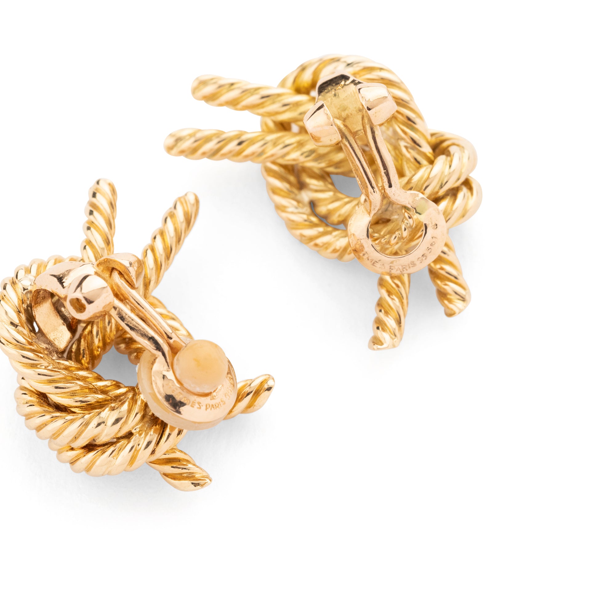 Georges Lenfant for Hermès Paris, earrings