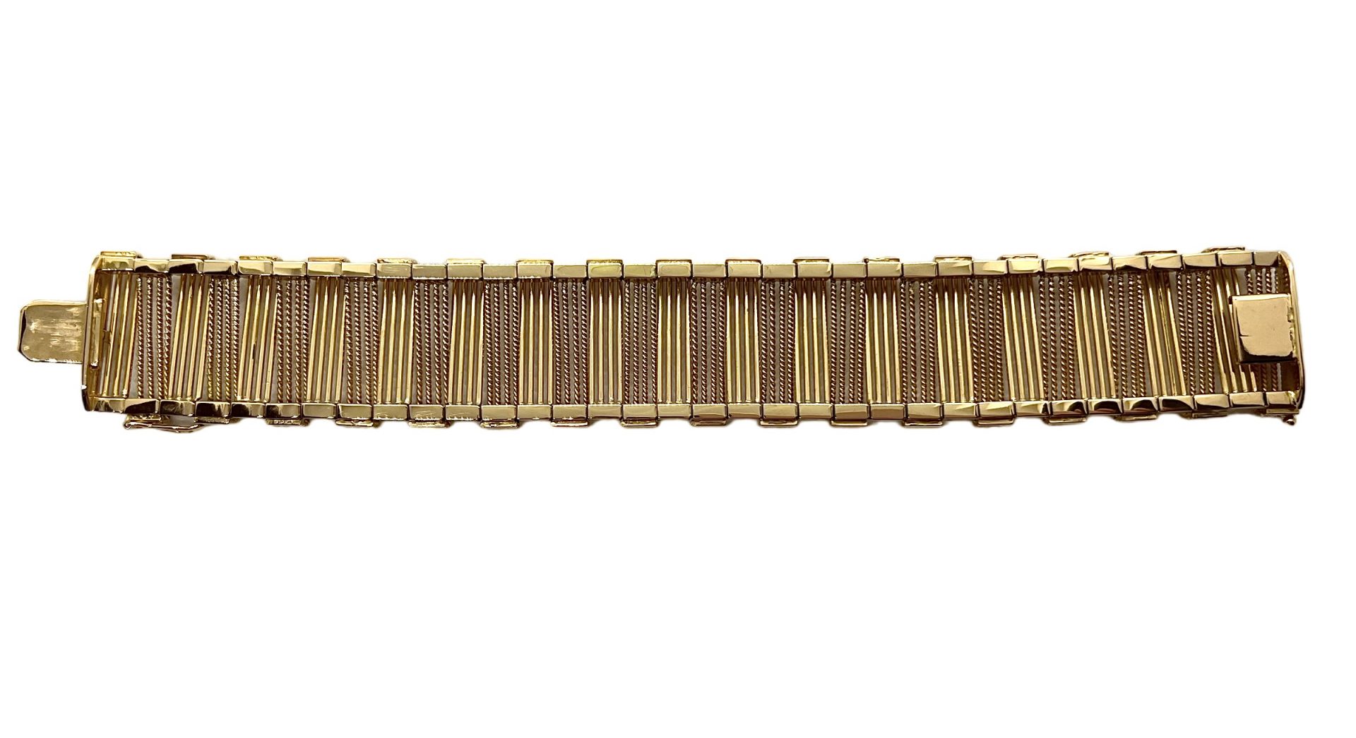 18k rose gold bracelet, French Master Hallmark