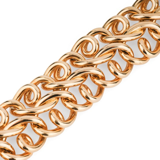 Carlo Weingrill bracelet in 18K yellow gold