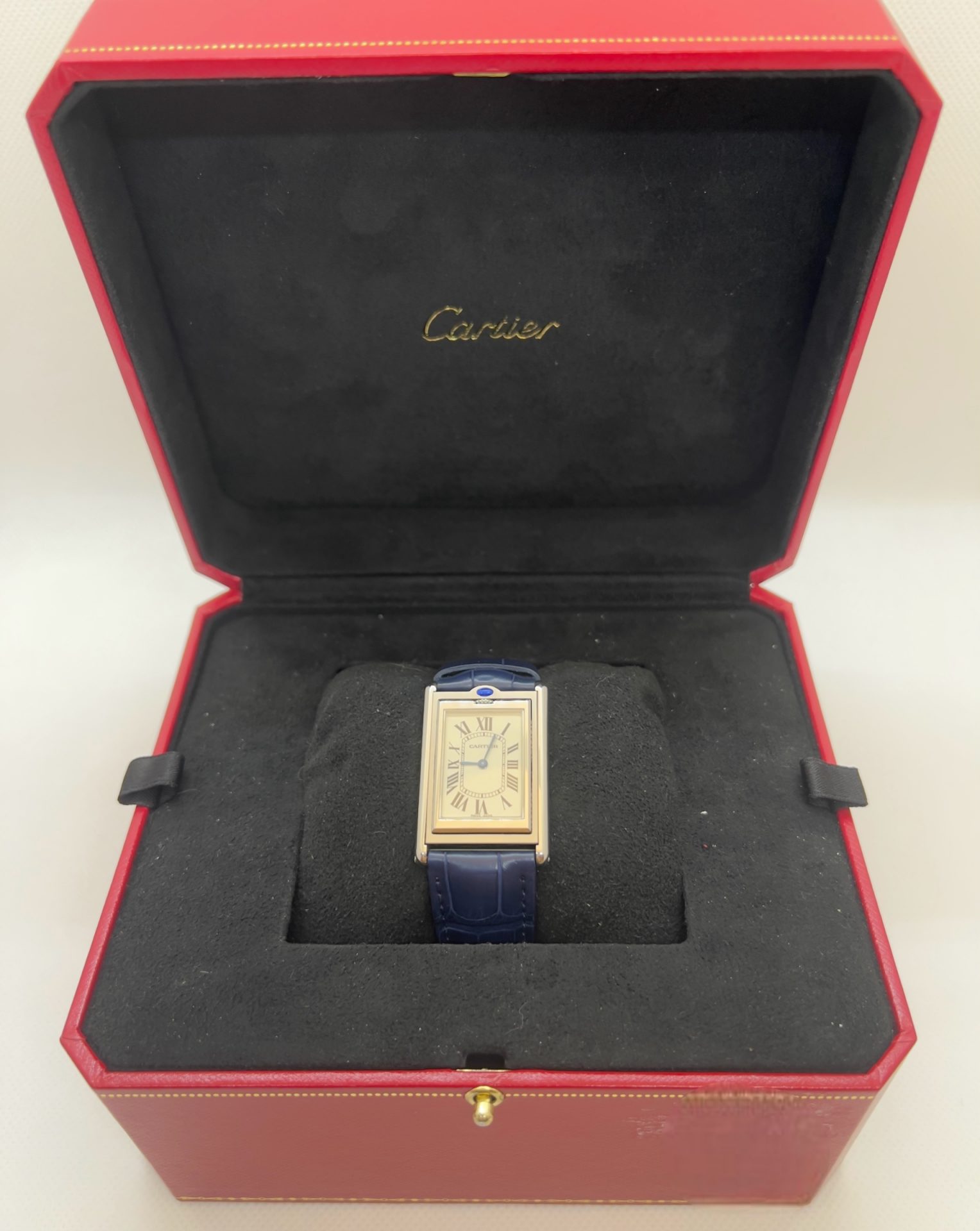 Cartier Tank Basculante mechanical watch