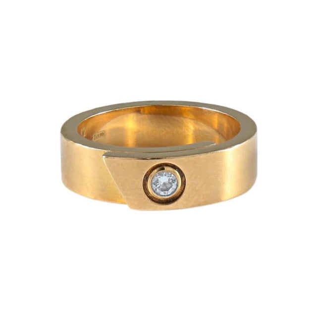 Cartier, Love Ring Yellow Gold with a Diamond