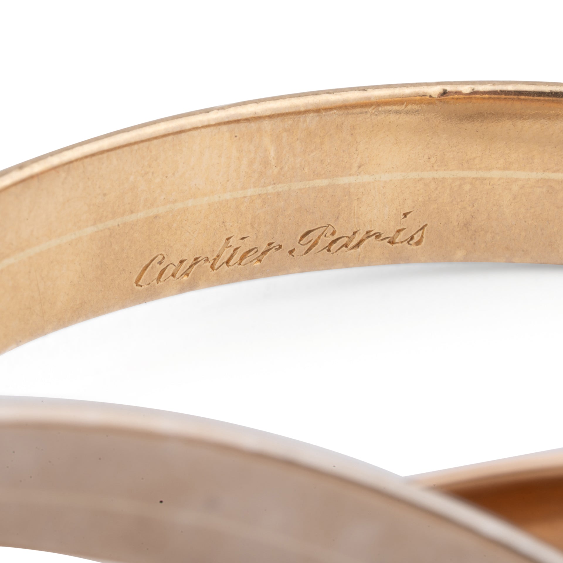 Cartier, Trinity, large model bracelet, three golds