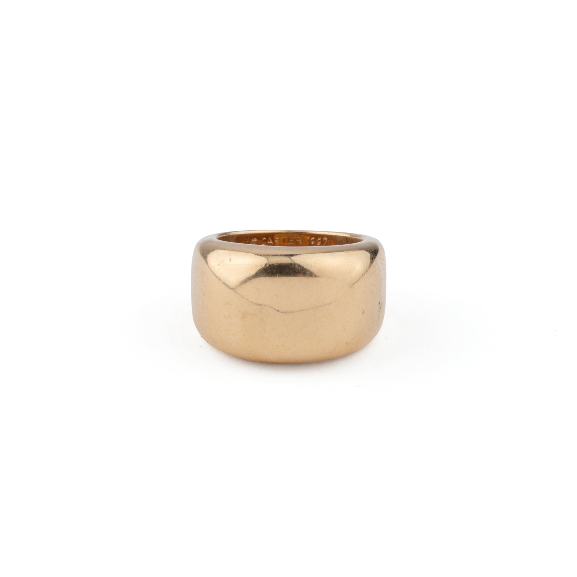 Cartier, 18K Yellow Gold Bangle Ring