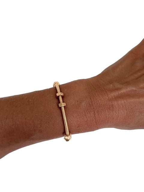 Cartier, Yellow Gold Nut Bracelet