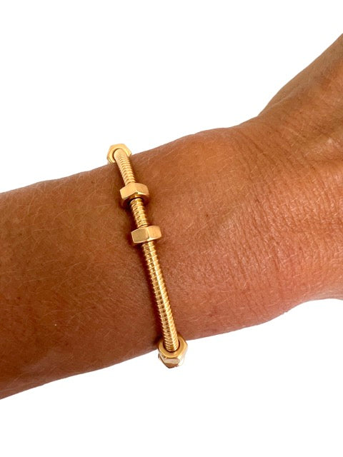 Cartier, Yellow Gold Nut Bracelet