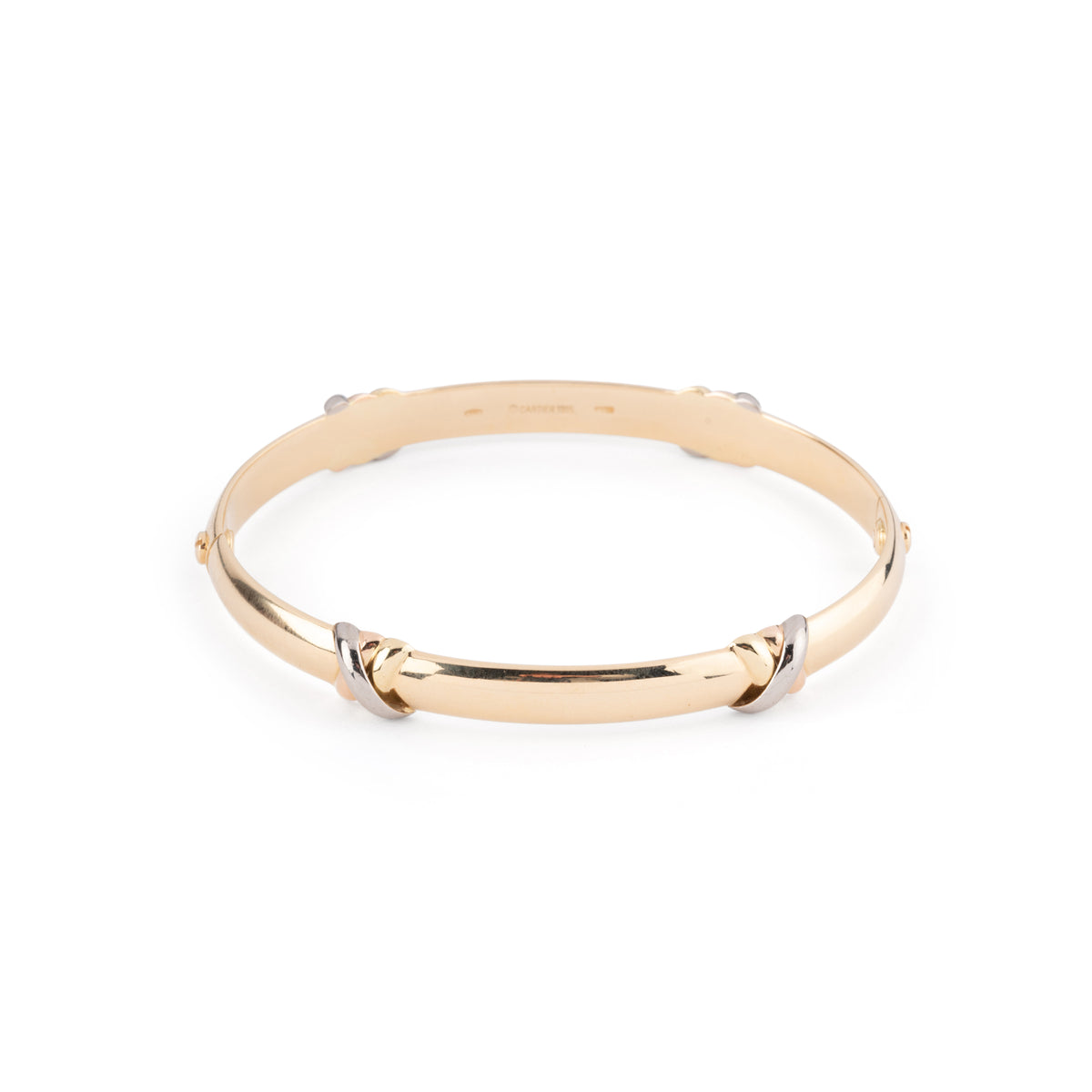 Cartier, Vintage Trinity Bangle Bracelet