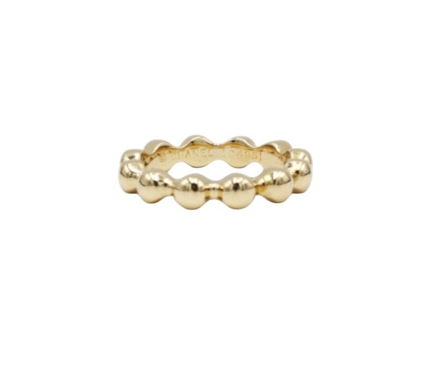 Chanel 18k yellow gold ring
