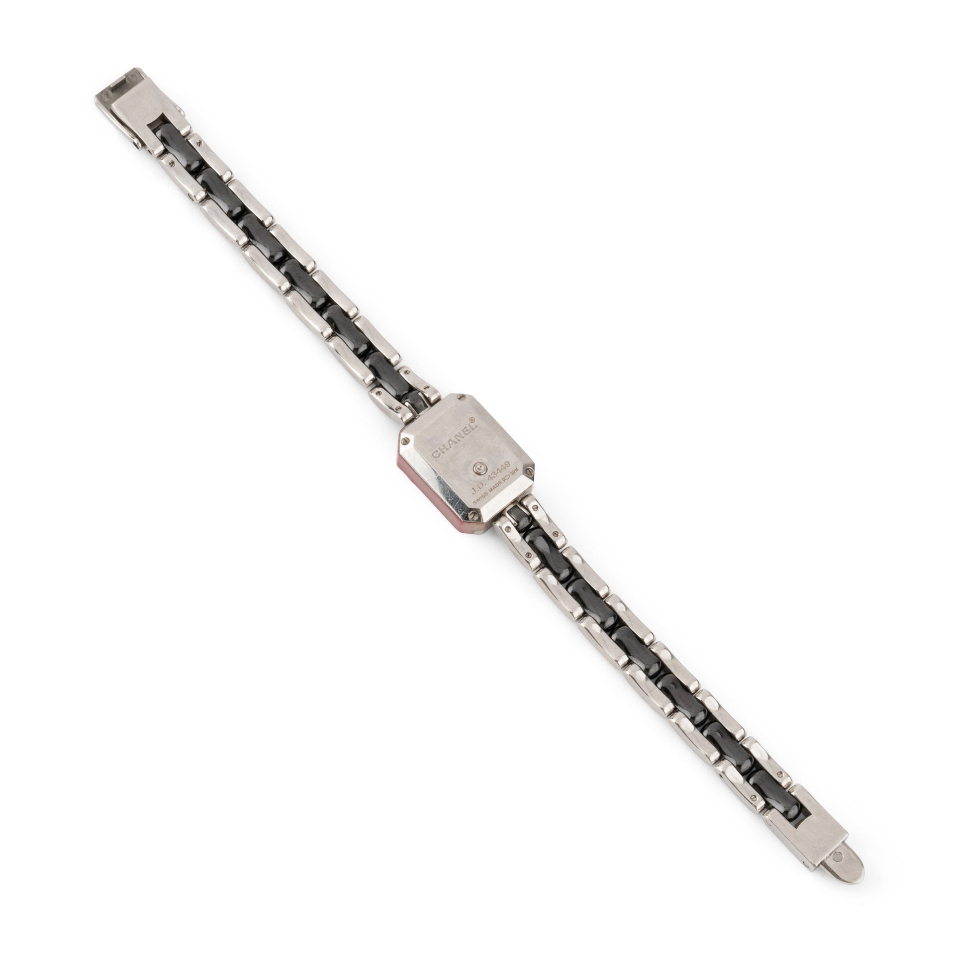 Chanel, Première Watch, Black Ceramic, Diamonds, Steel