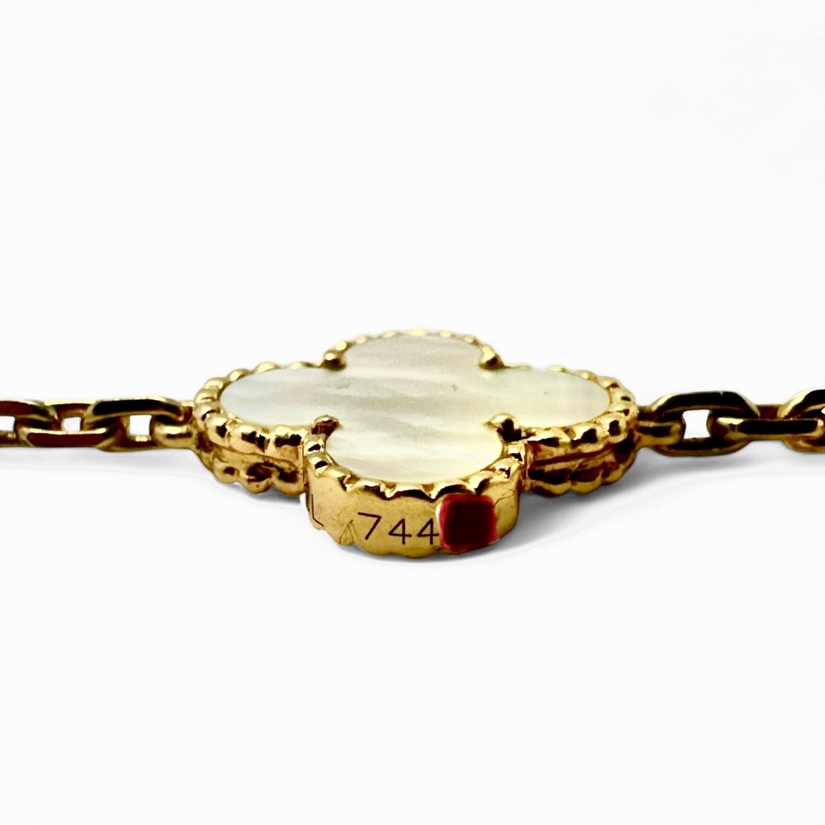 Van Cleef & Arpels Collier Vintage Alhambra 10 motifs - Maison Eloe