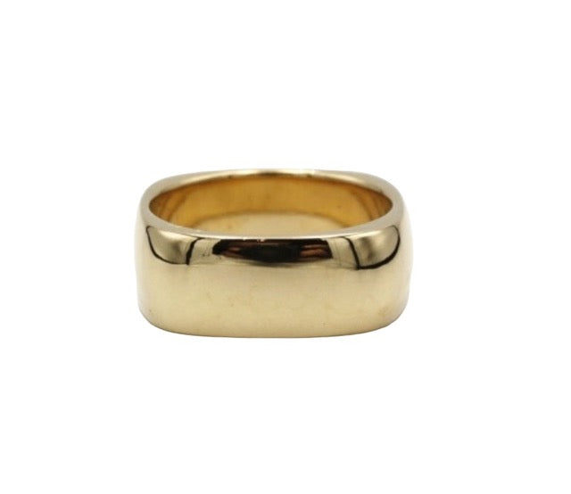 Dinh Van vintage "Cube" ring in yellow gold
