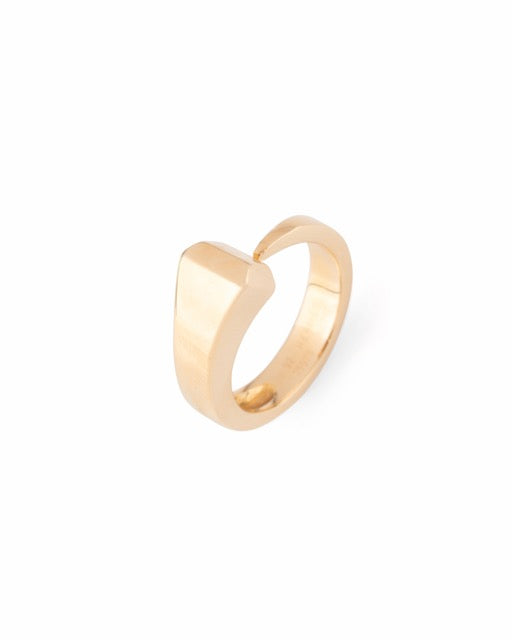 Hermès, vintage "Clou" ring in 18K yellow gold