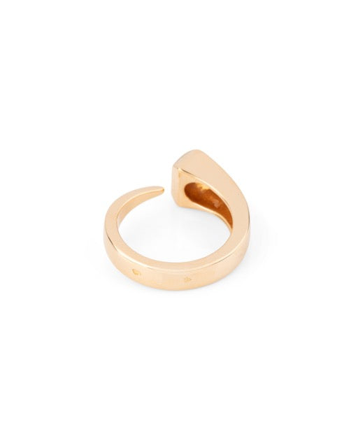 Hermès, vintage "Clou" ring in 18K yellow gold