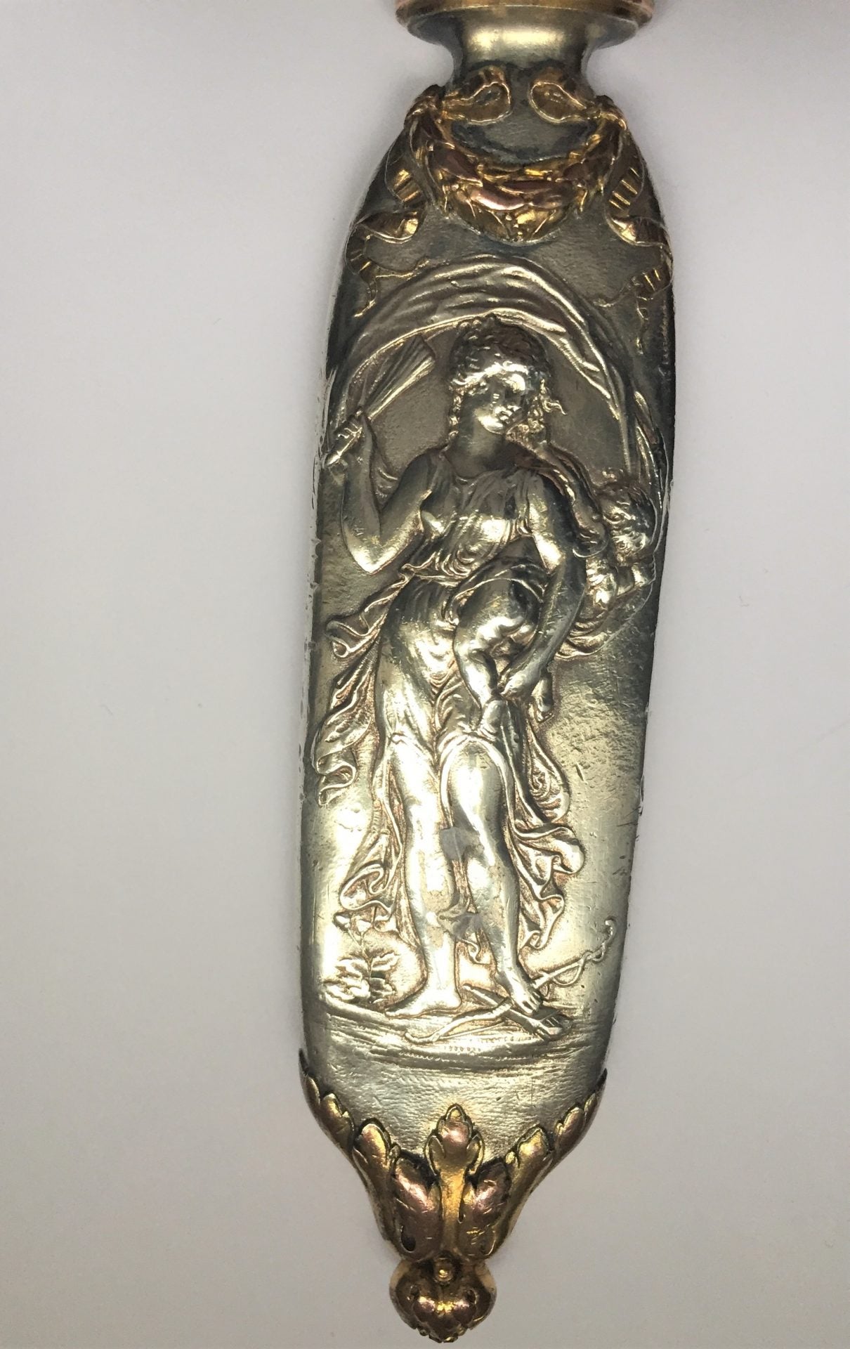 Barbedienne letter opener, Constant Sévin, Attarge 1873
