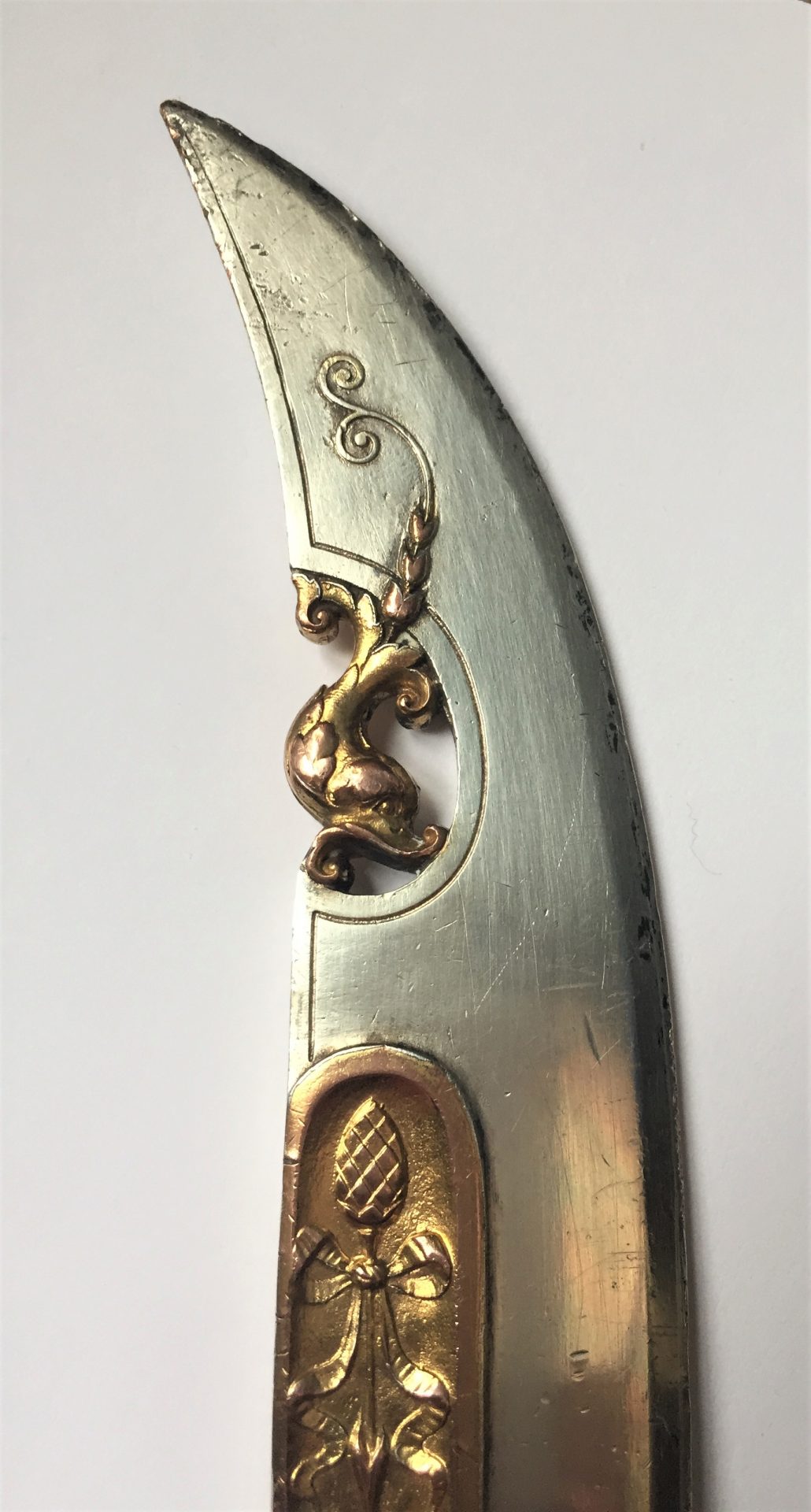 Barbedienne letter opener, Constant Sévin, Attarge 1873