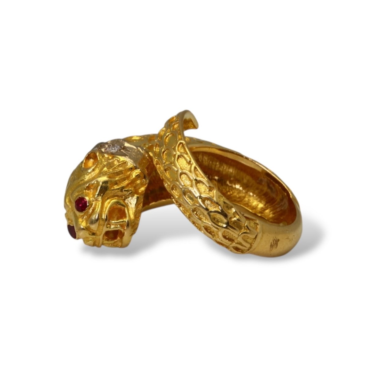 LALAOUNIS bague « Tête de Lion » - Maison Eloe