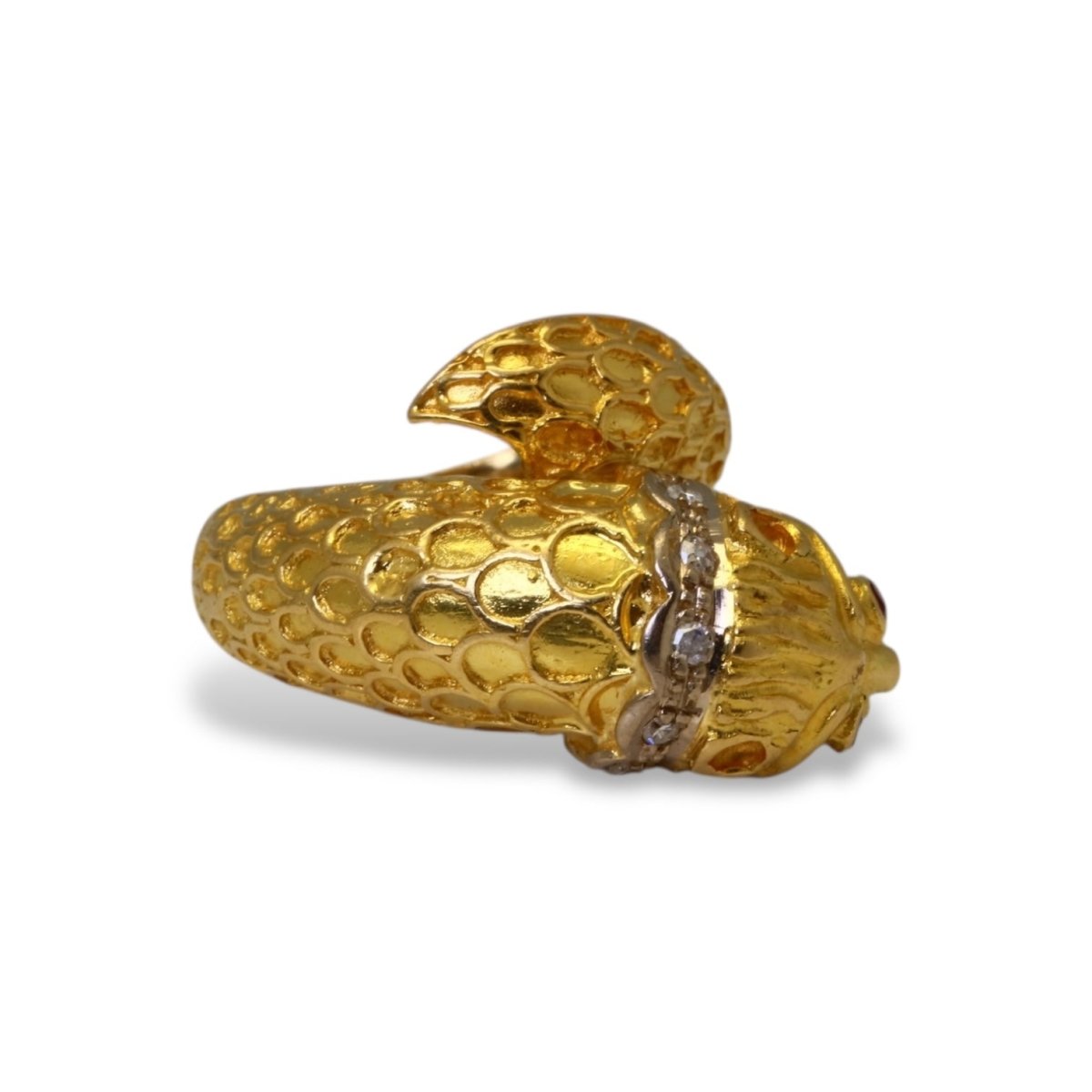 LALAOUNIS bague « Tête de Lion » - Maison Eloe