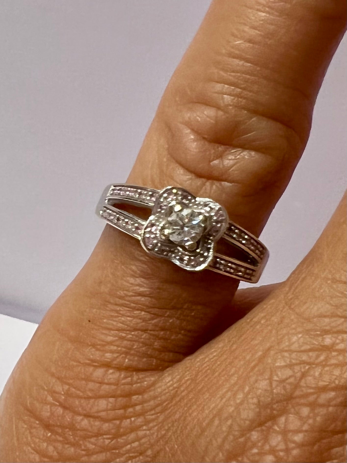 A gold and diamond ring by Mauboussin