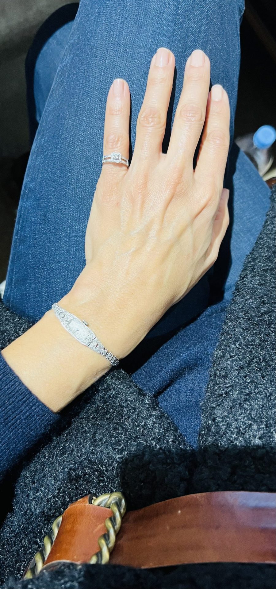 White gold and diamond ring from Mauboussin