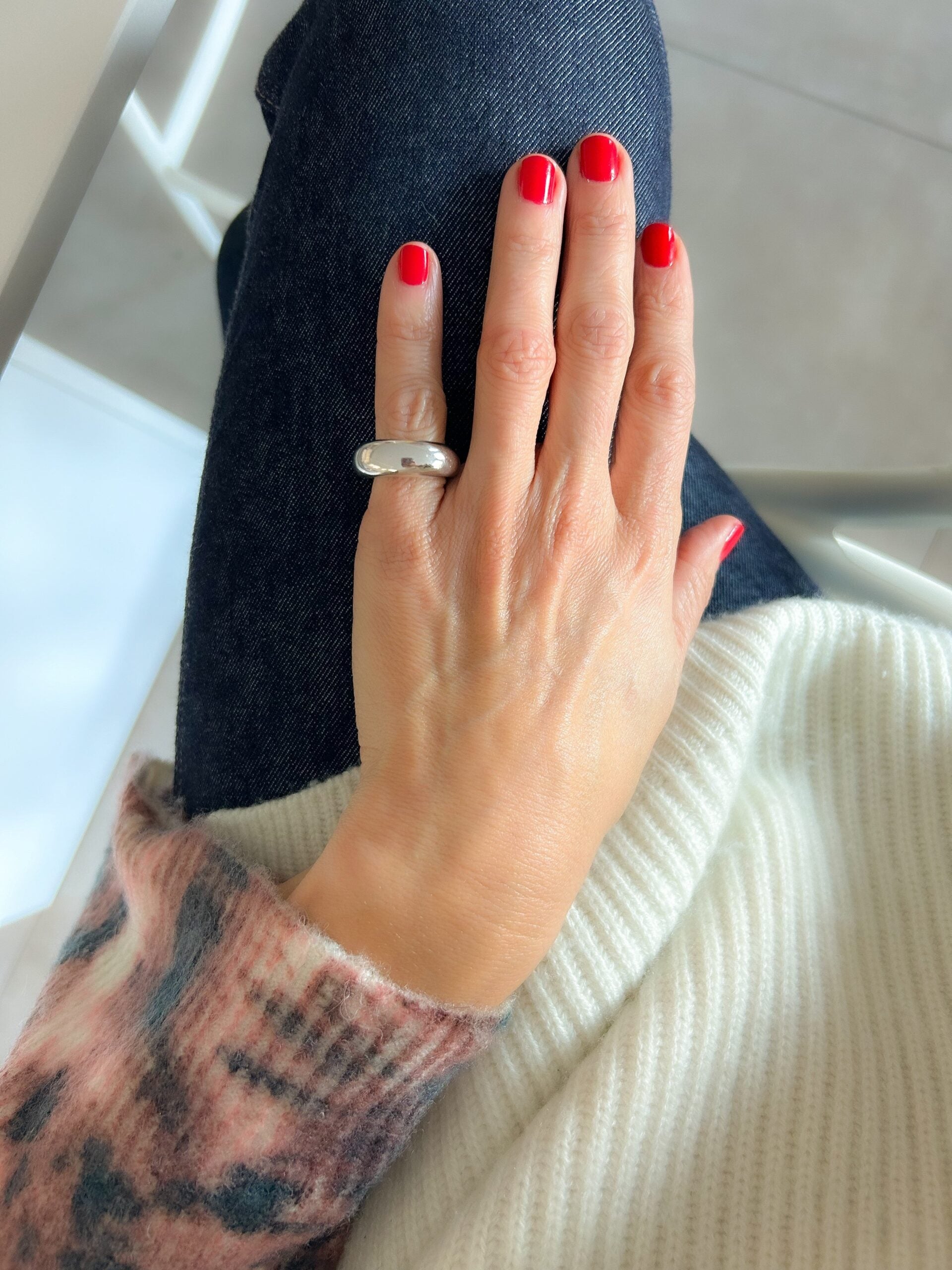 Chaumet white gold ring ring model