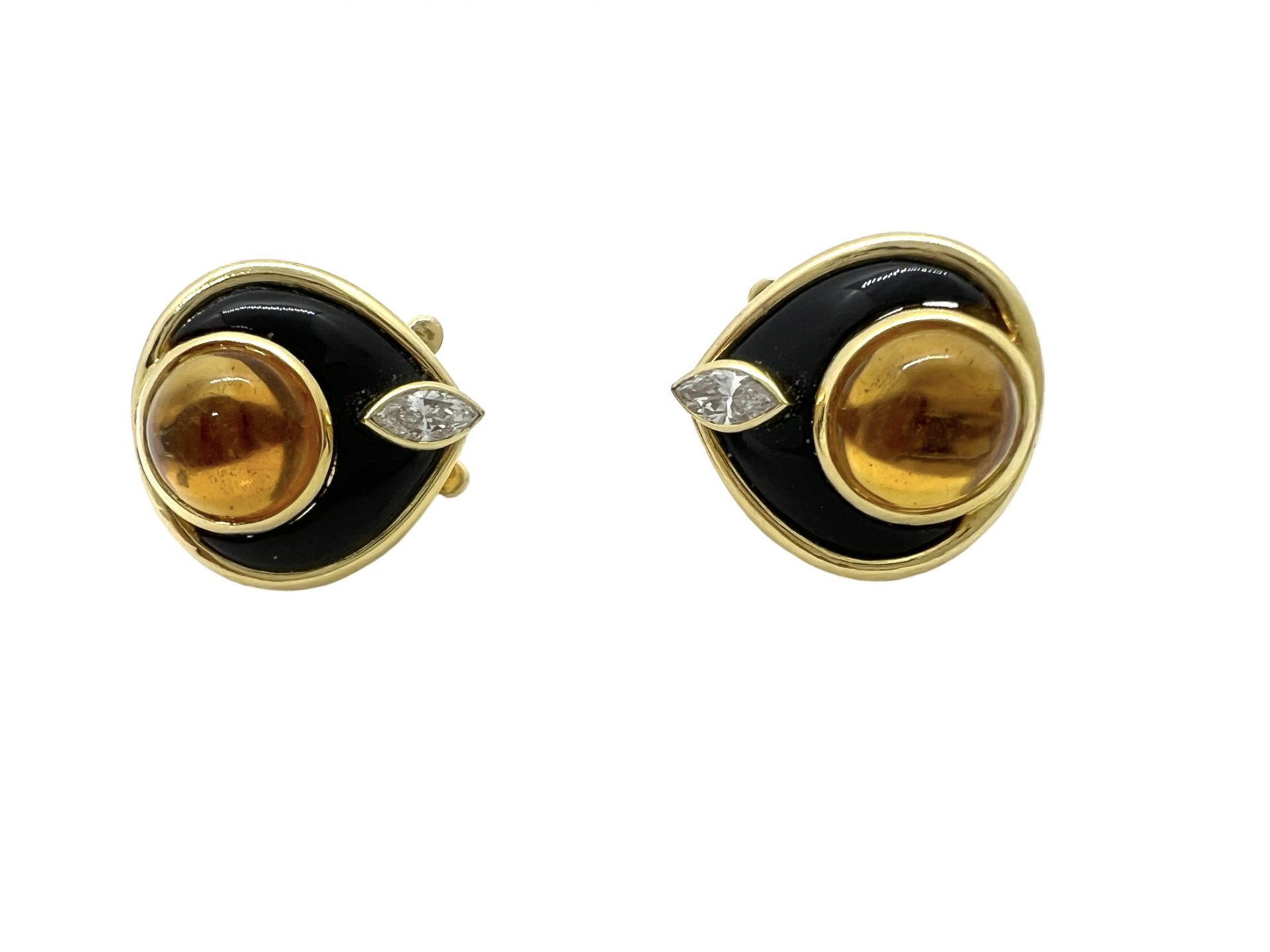 Clip-on earrings by Marina B