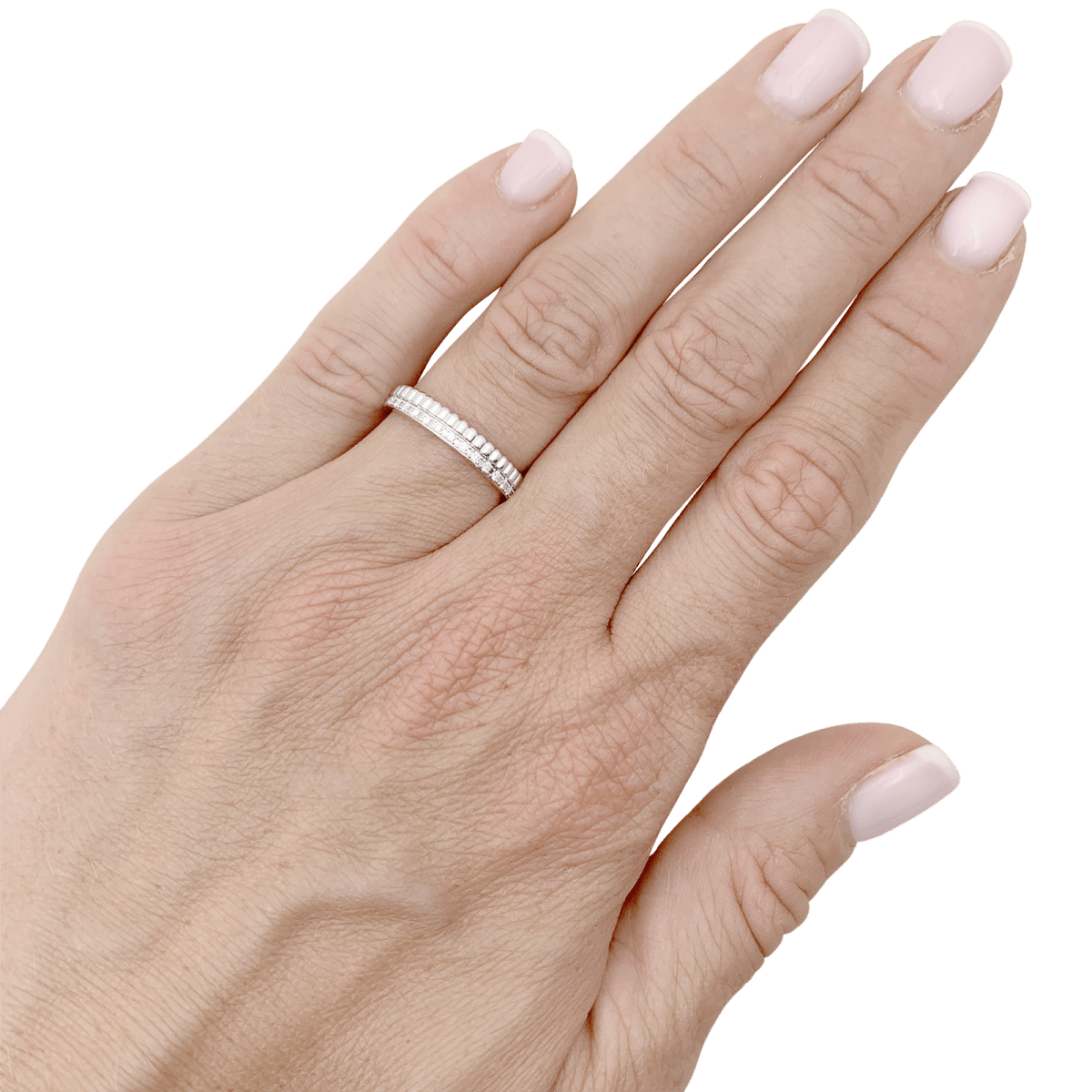 Alliance Boucheron "Quatre Radiant Edition" or blanc et diamants. - Maison Eloe