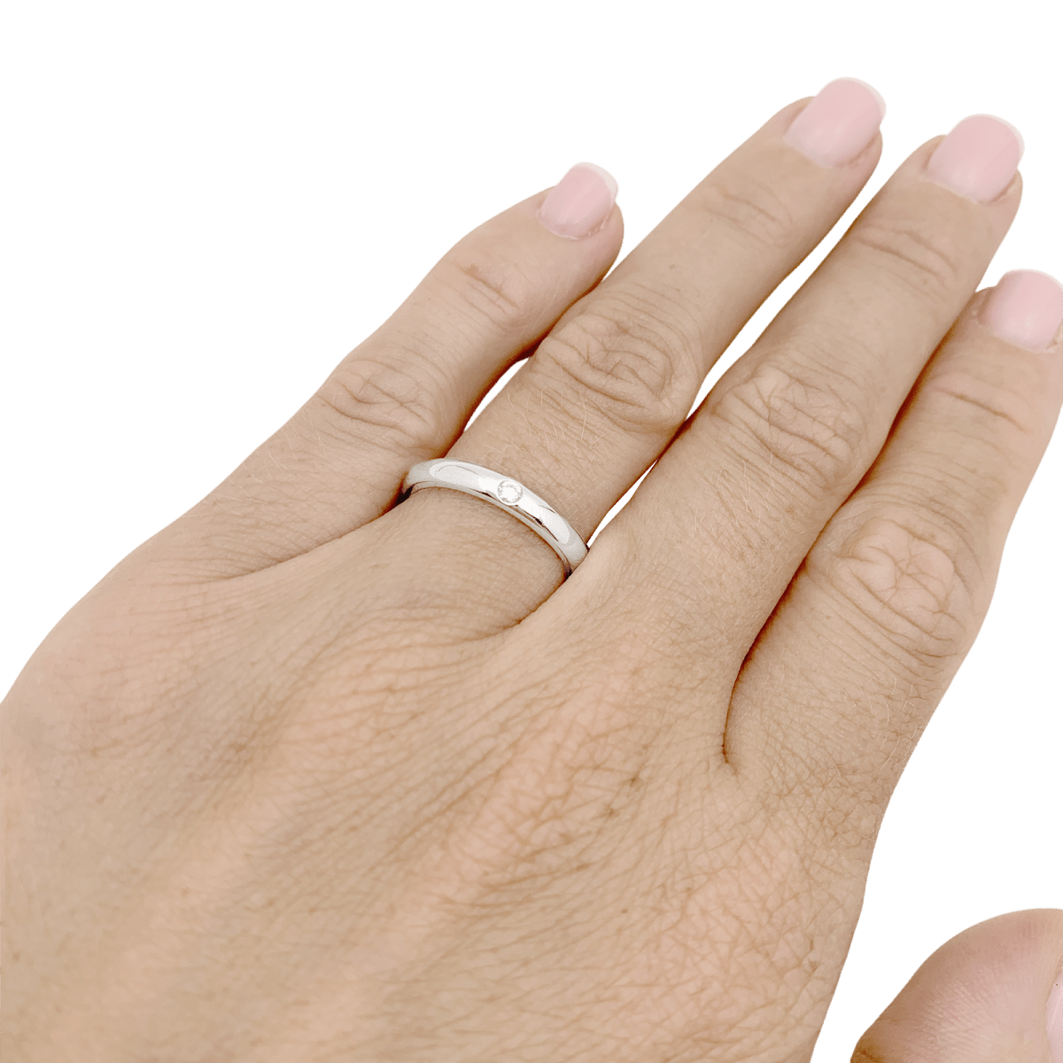 Alliance Harry Winston, platine, diamant. - Maison Eloe