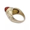 Bague Boucheron,"Jaïpur", or jaune, corail.