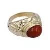 Bague Boucheron,"Jaïpur", or jaune, corail.