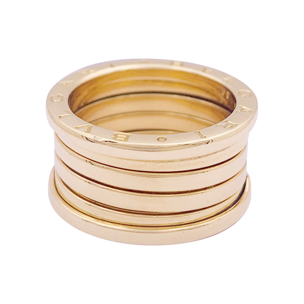 Bague Bulgari, "B.Zero1", or jaune.