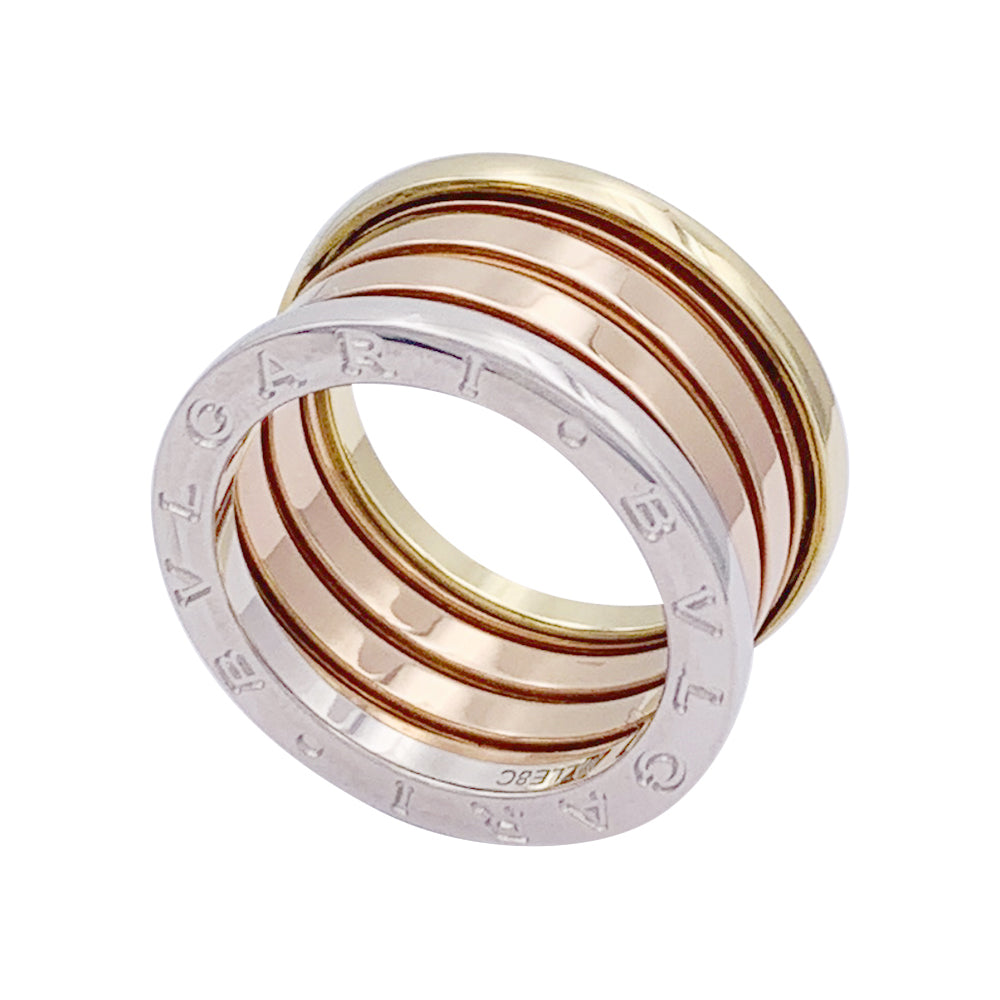 Bague Bulgari,"B.Zero1", trois ors.