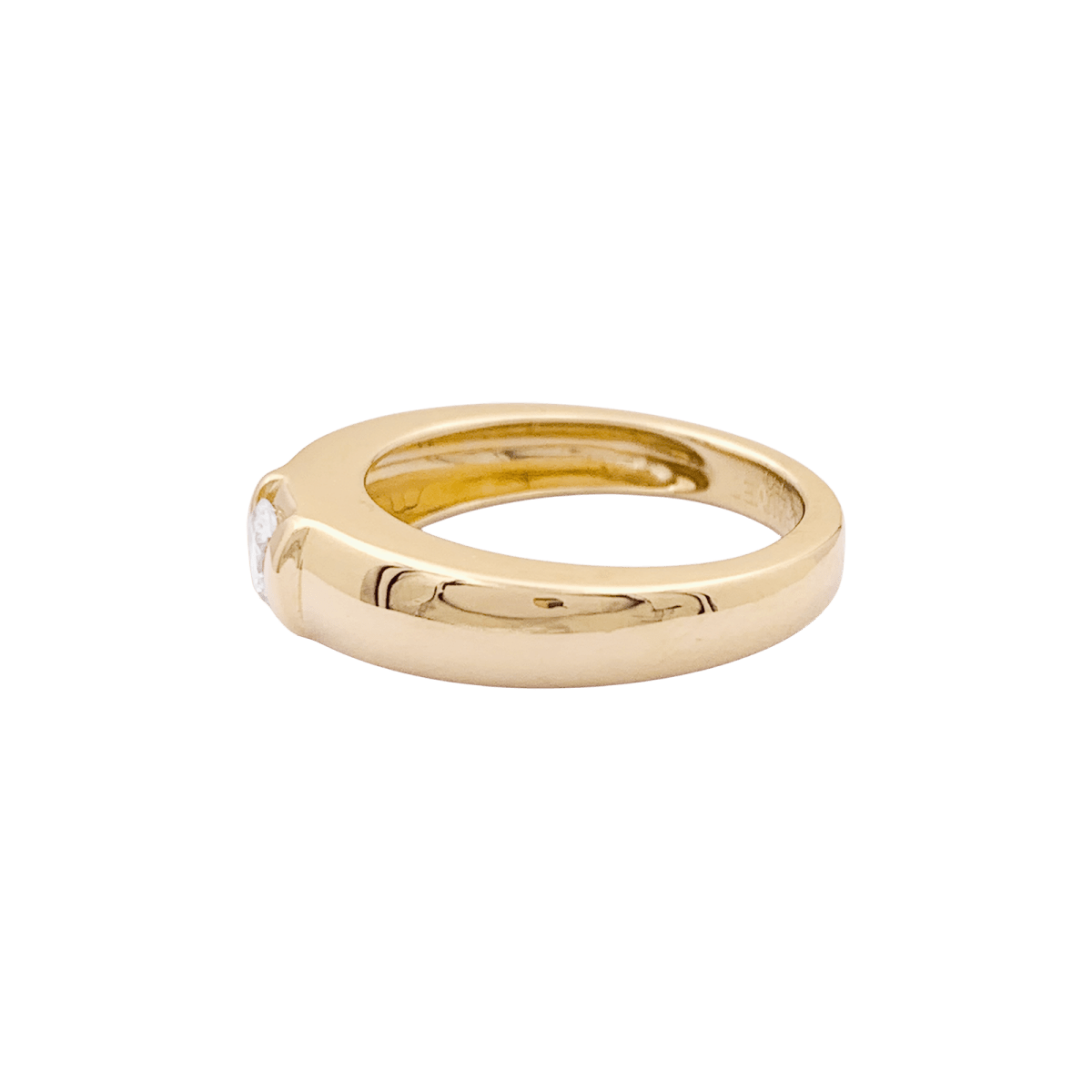 Bague Chaumet, "Gioia", or jaune, diamant. - Maison Eloe
