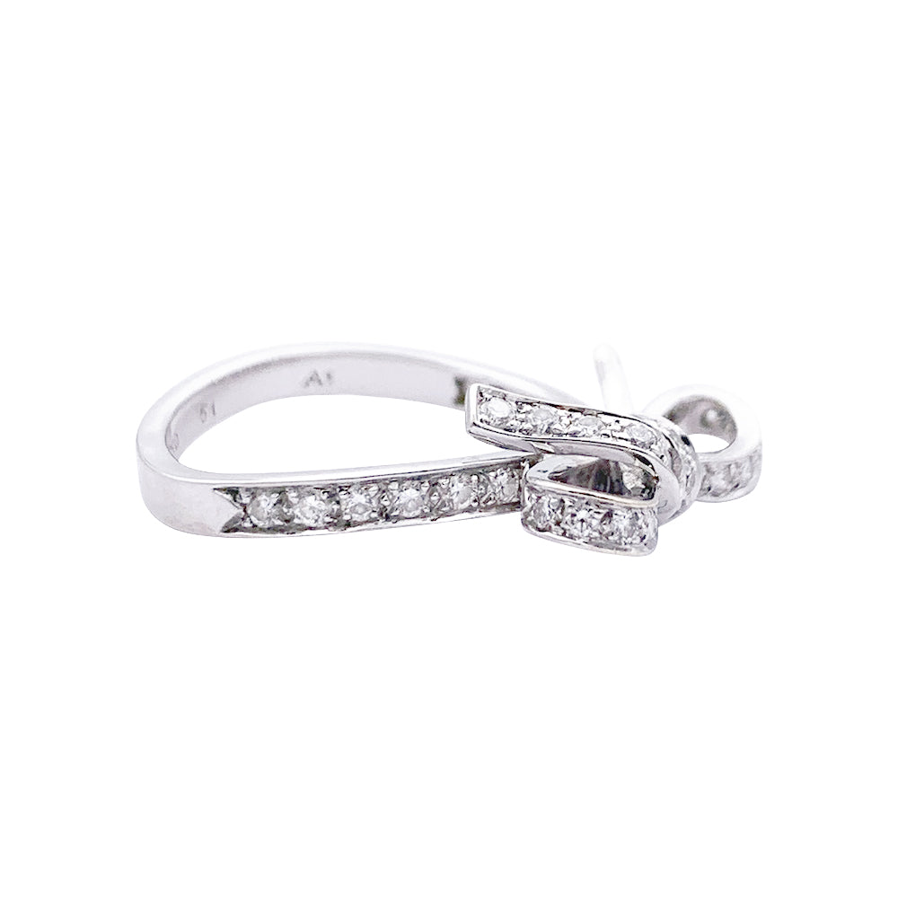 Dior ring, "Petit Tralala", white gold and diamonds.