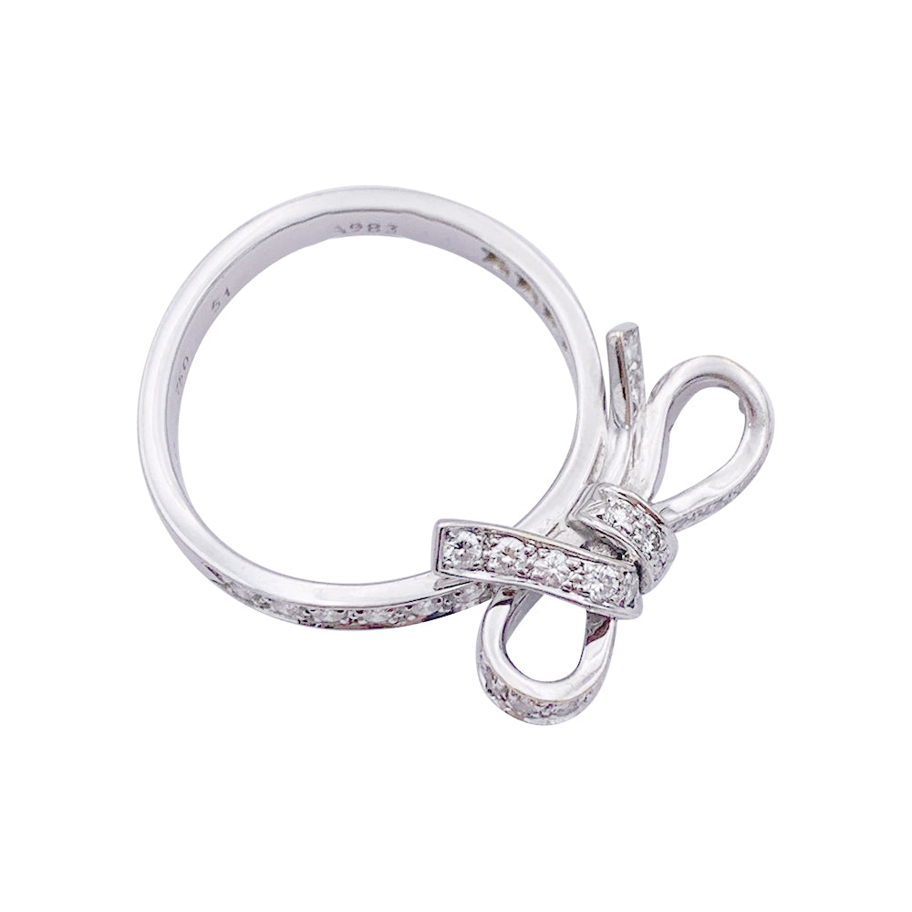 Dior ring, "Petit Tralala", white gold and diamonds.