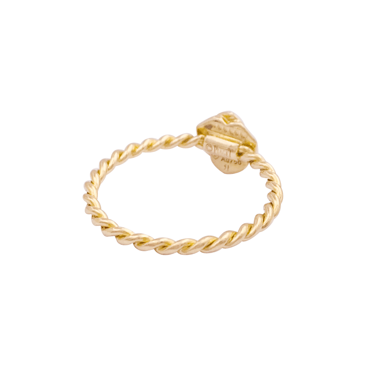 Bague Piaget, "Rose Piaget", or jaune, diamants. - Maison Eloe