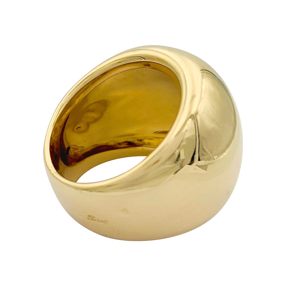 Poiray ring, yellow gold.