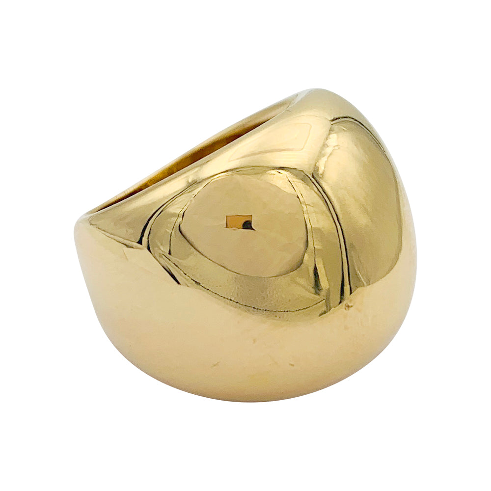 Poiray ring, yellow gold.
