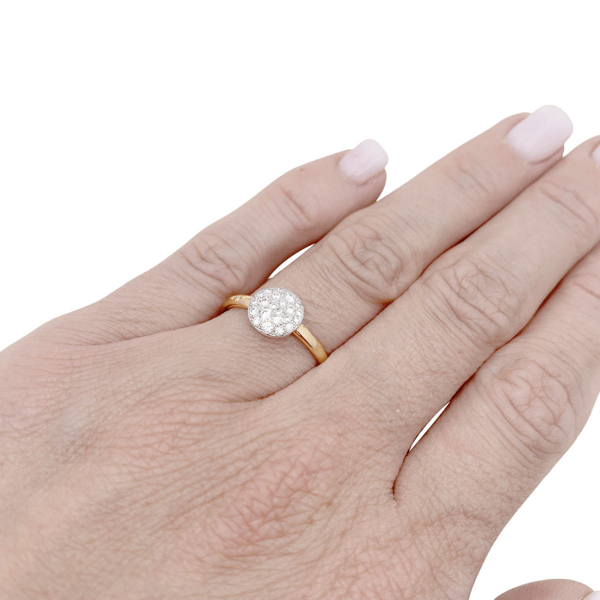 Bague Pomellato "Sabbia" or, diamants. - Maison Eloe