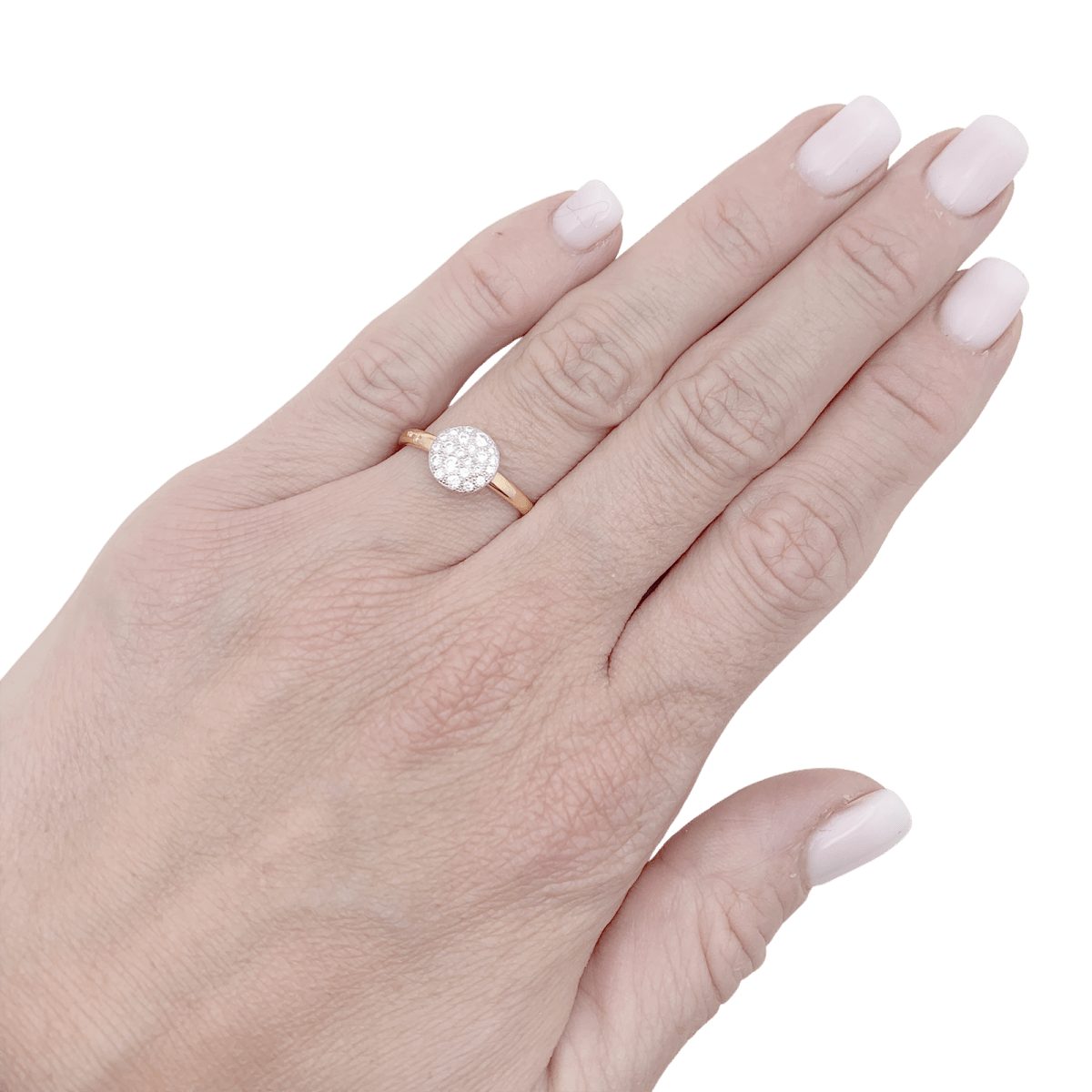 Bague Pomellato "Sabbia" or, diamants. - Maison Eloe