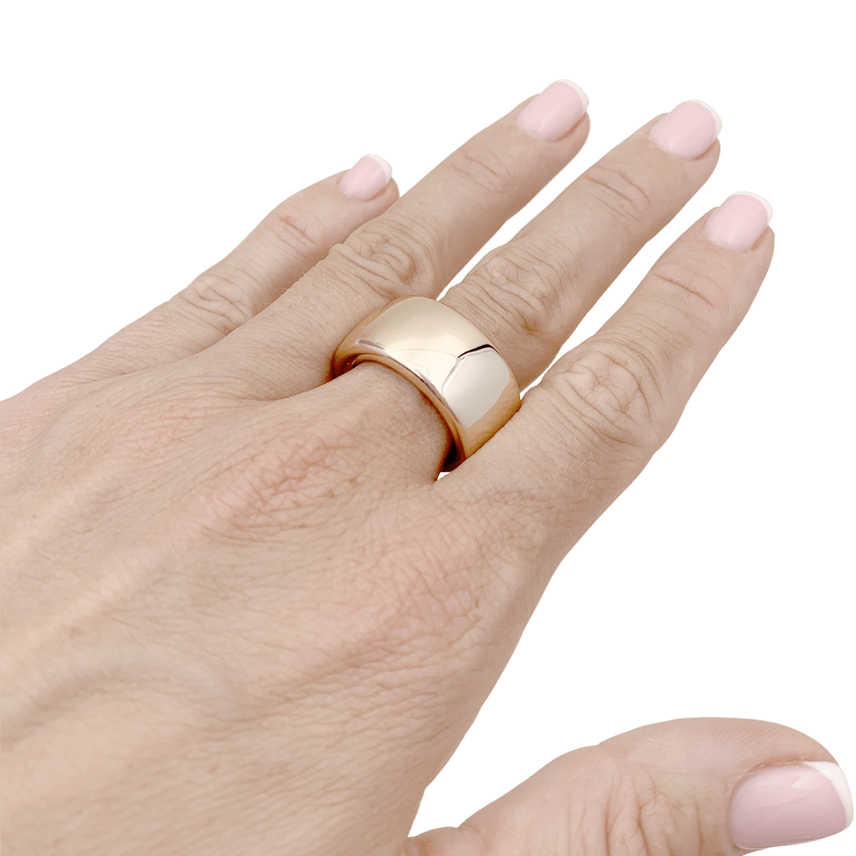 Bague Pomellato, "Iconica Medium Large", or naturel. - Maison Eloe