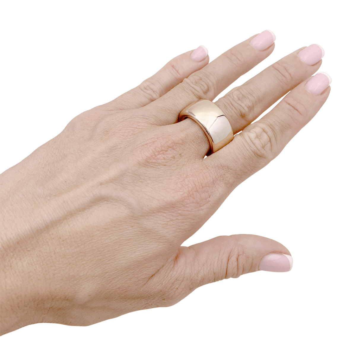 Bague Pomellato, "Iconica Medium Large", or naturel. - Maison Eloe