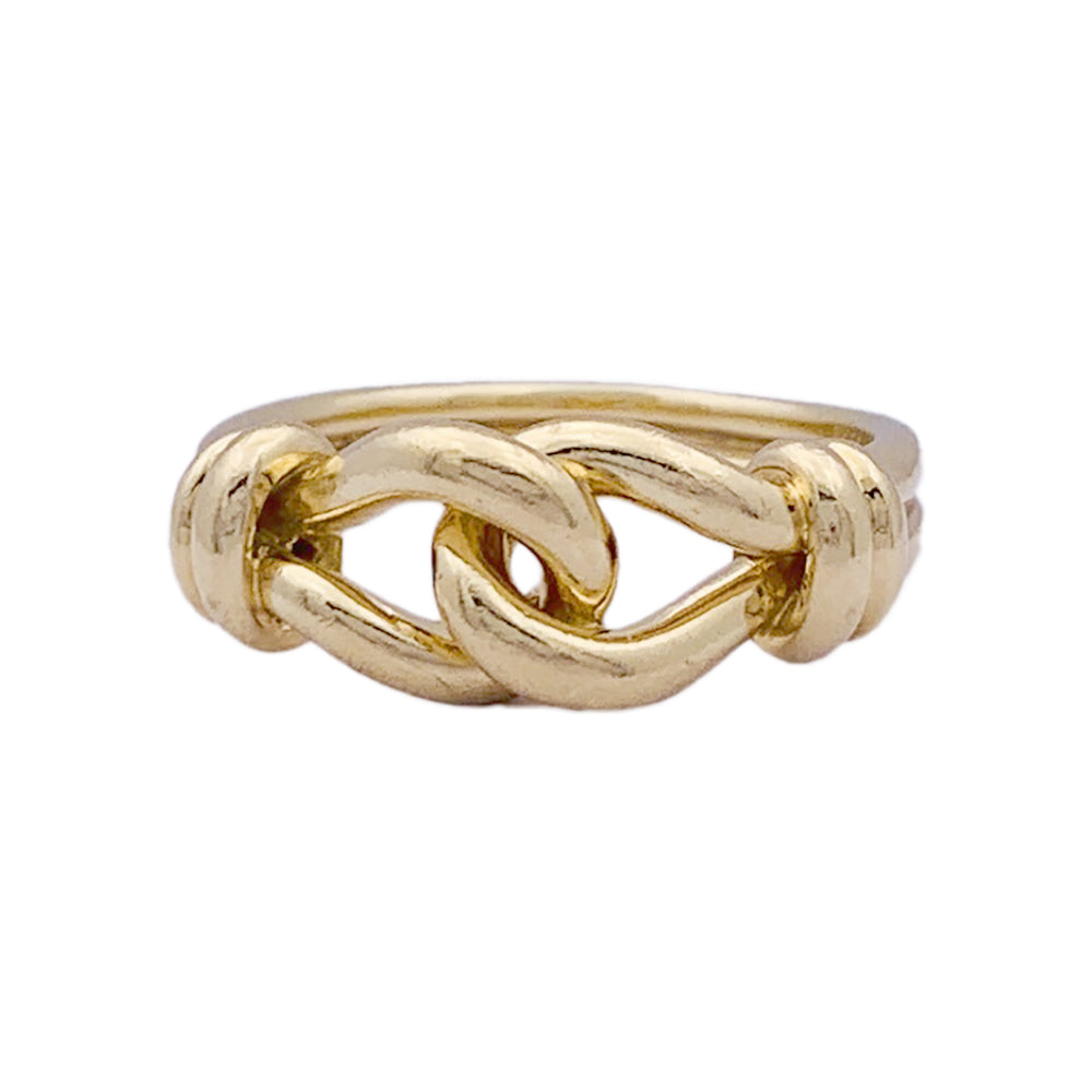 Vintage Chaumet ring, yellow gold.