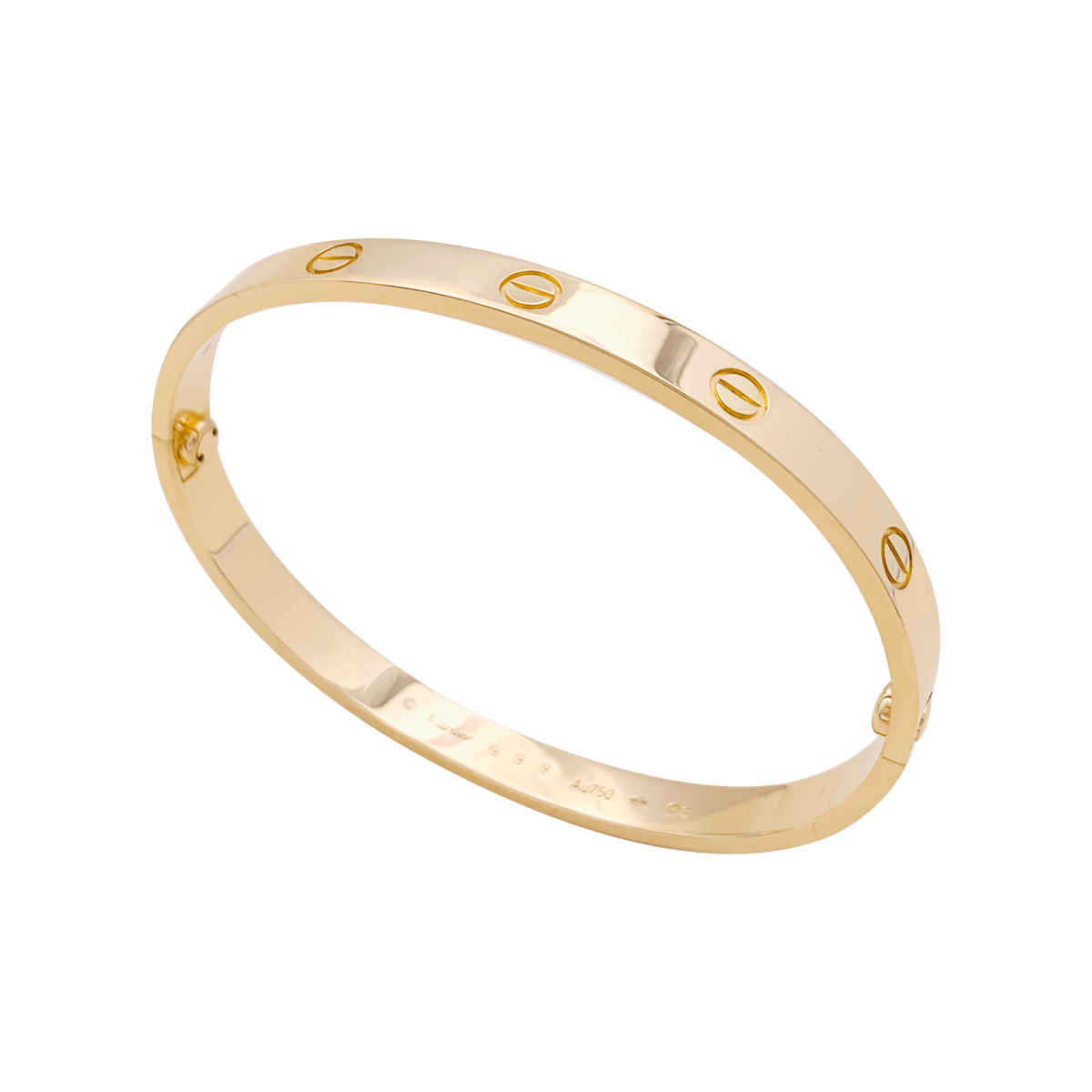 Bracelet Cartier, "Love", or jaune. - Maison Eloe