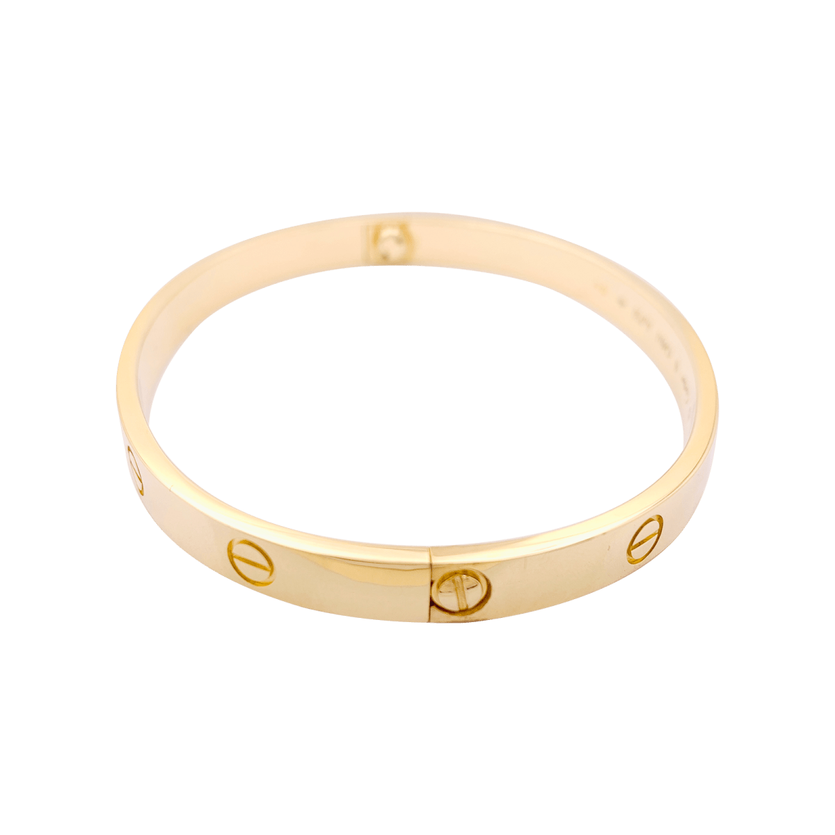 Bracelet Cartier, "Love", or jaune. - Maison Eloe