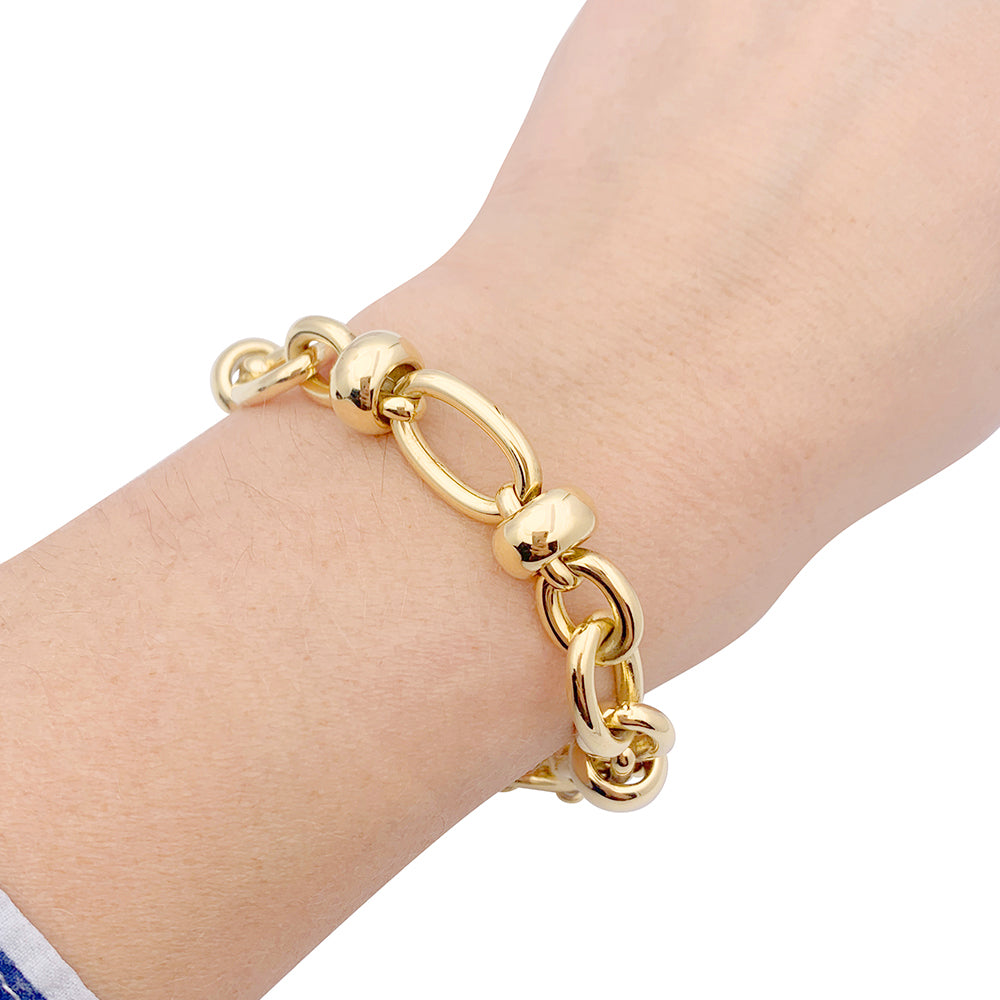Pomellato yellow gold bracelet.
