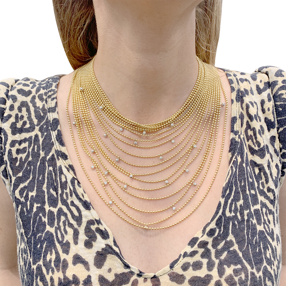 Cartier necklace, "Draperie de Décolleté", yellow gold, white gold and diamonds.