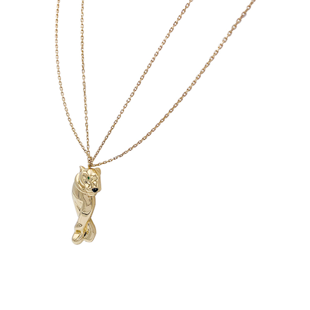 Cartier necklace, "Panthère de Cartier", yellow gold.