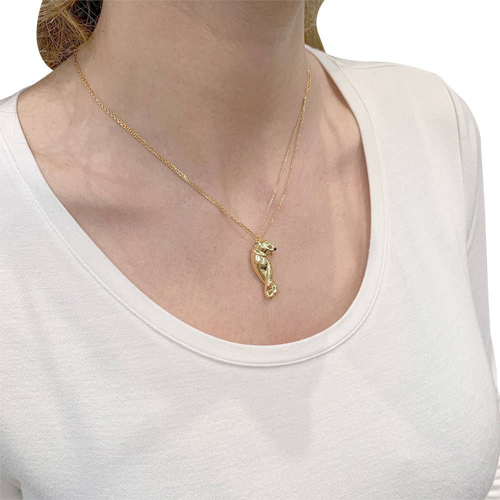 Cartier necklace, "Panthère de Cartier", yellow gold.
